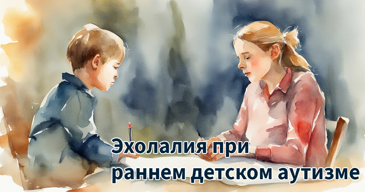 Детский аутизм и эхолалия. Что это такое и как лечить? | О методе LTP ...