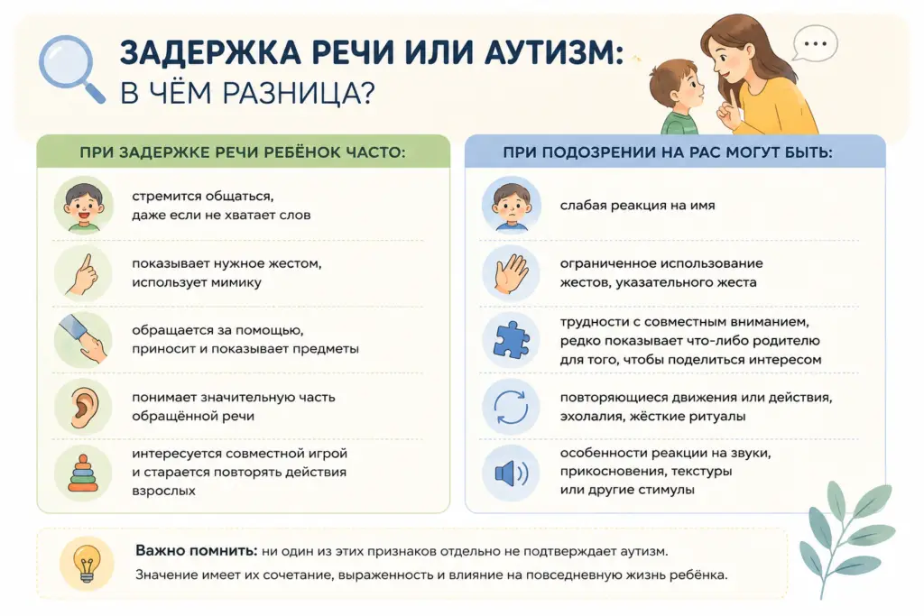 аутизм или зпр